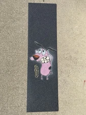 Mob Skateboard Grip Tape Courage The Cowardly Dog Cartoon Network Art