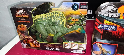 Ouranosaurus Sound Sound Strike + Edmontosaurus Roar Jurassic World Park Mattel - Imagen 3 de 4