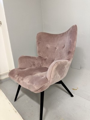 KARE Vicky Set: 4 Stühle + 1 Sessel Samt   Esszimmer / Lounge