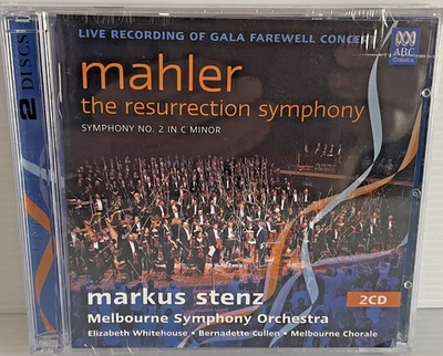 Mahler The Resurrection Symphony No 2 in C Minor Audio CD Set Factory Sealed NEW - Image 1 of 4