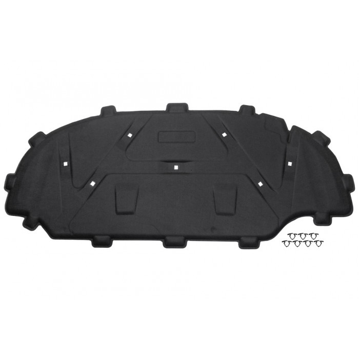 Isolant capot Audi A3 8P0863825L en feutre premium thermo-isolant
