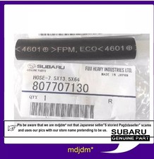 OEM New Genuine Fuel System Line Hose + Oem Clamp 1985-2018 Subaru 807707130