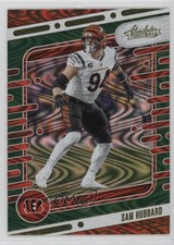 2024 Panini Absolute Green Waves 21/50 Sam Hubbard #21 1u6