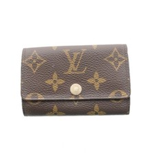 Louis Vuitton Multicre 6 Monogram Strand Key Case Brown M60701 YM Used efb29720c