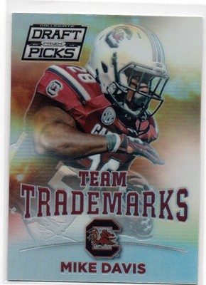 2015 Prizm Draft Picks Team Trademarks #33 Mike Davis South Carolina    xx