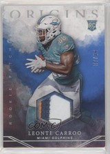 2016 Panini Origins Rookie Patch Blue 7/49 Leonte Carroo #RP-LC Patch fm0