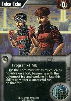False Echo - Limited - v1.0 - Netrunner