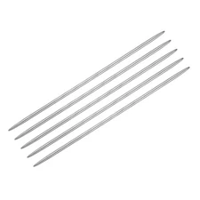 5Pcs 3.25mm Double Pointed Knitting Sweater Needle Set, 5.9 Inches Length
