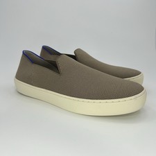 Rothy's The Original Slip On Sneaker Portobello Taupe Knit Washable Womens 8