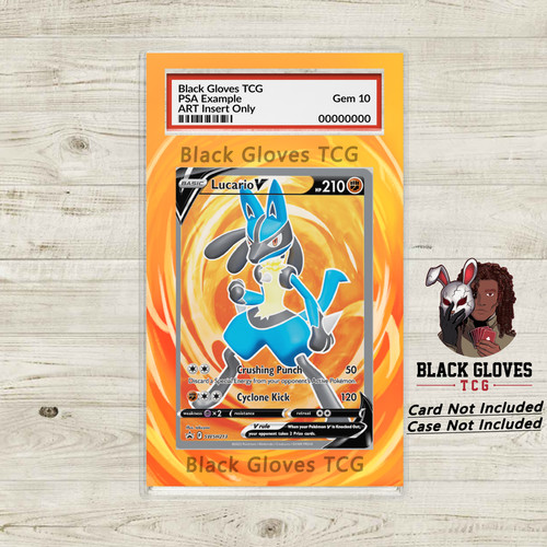 Lucario V SWSH213 Promo - Extended Art Insert No Card