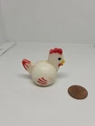 Vintage Fisher Price little people WHITE hen chicken for Farm