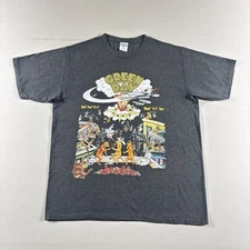 Green Day Shirt Adult Large Gray Dookie Punk Rock Band