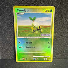 Nintendo Turtwig 97/100 Platinum Reverse Holo Common English 60 HP Basic 2009 on eBay