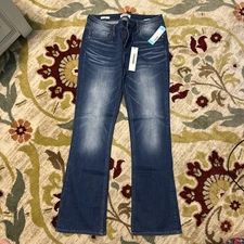 Vigoss Jagger Bootcut Jeans women’s  30  Blue Denim Cotton Blend