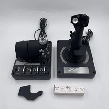 Logitech G X56 H.O.T.A.S Throttle and Joystick Black