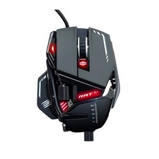 MadCatz R.A.T. 8+ Black Optical Gaming Mouse PC-Maus Kabel