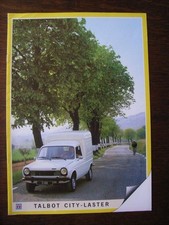 Talbot City-Laster Prospekt / Brochure / Depliant, D, 1983