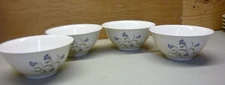 Spode Set of 4 Campanula Bellflower Bowls 5-1/2"