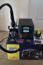 Stazione di rilavorazione aria calda moderna 1200W professionale programmabile meccanico Airnova