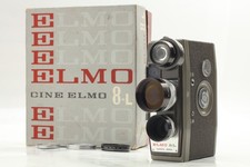 Exc 4 VINTAGE CINE ELMO 8-L 8mm CAMERA From JAPAN