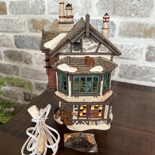 Dept 56 Animated EBENEZER SCROOGE'S HOUSE 58490 Dickens Village Christmas Carol - Bild 8 von 14