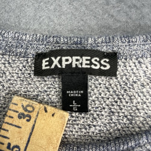 Express Womens Sz Large Tiger Studded 100% Cotton Soft Sweatshirt Punk Rock - Picture 6 of 9