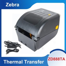 Zebra ZD888TA 4-inch Desktop Printer Direct thermal Thermal Transfer 203DPI BLK