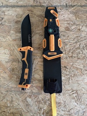 1PC Gdekls Brand New Outdoor Fixed-blade Knife 9.64-inch Stainless Steel Hunting