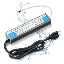 LED Driver 100 Watts Waterproof IP67 Power Supply 85V-265V AC to 12V DC Conve...