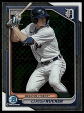 2024 Bowman #BCP-65 Carson Rucker Detroit Tigers 1