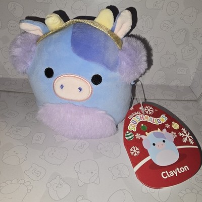 5 ZOLL CLAYTON KUH SQUISHMALLOWS SPIELZEUGFIGUR BRANDNEU MIT ETIKETT GESCHENKIDEE