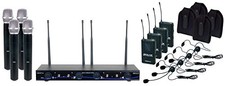Vocopro DIGITAL34ULTRA Four Channel Digital Wireless Handheld System