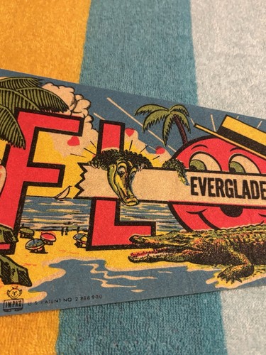 Vintage 1970s Florida Pennant - Everglades National Park State Flag! - Picture 4 of 16
