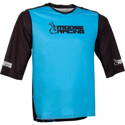 Moose Offroad MTB Jersey - 3/4 Sleeve - Blue - Medium 5020-0251