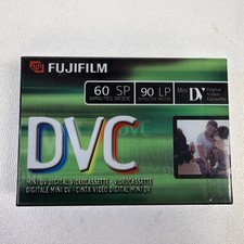 New Sealed FujiFilm DVC Cassette Mini Tape 1 pack, 60 Minutes SP Mode, Mini DV