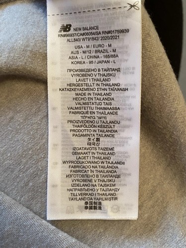 New Balance Woman’s T-shirt Size M - Picture 5 of 7