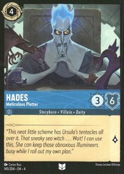 Hades - Meticulous Plotter 145/204 Ursula's Return Uncommon