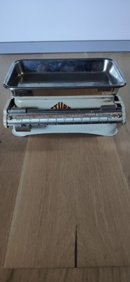 Stube Küchenwaage 50er, Retro Vintage  Babywaage,Laufgewichtswaage,Balkenwaage