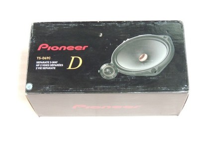Pioneer TS-D69C 6  x 9  - 2-way, 330 W Max Power Component Speakers (pair)