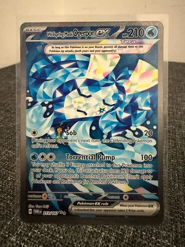 Wellspring Mask Ogerpon ex 213/167 Sv06: Twilight Masquerade Holo