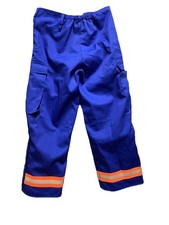 Fire Proof Pants Mens 32x26 Blue Layer Laminated Topps Insulated
