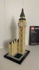 LEGO ARCHITECTURE: Big Ben (21013) with Manual  no Box