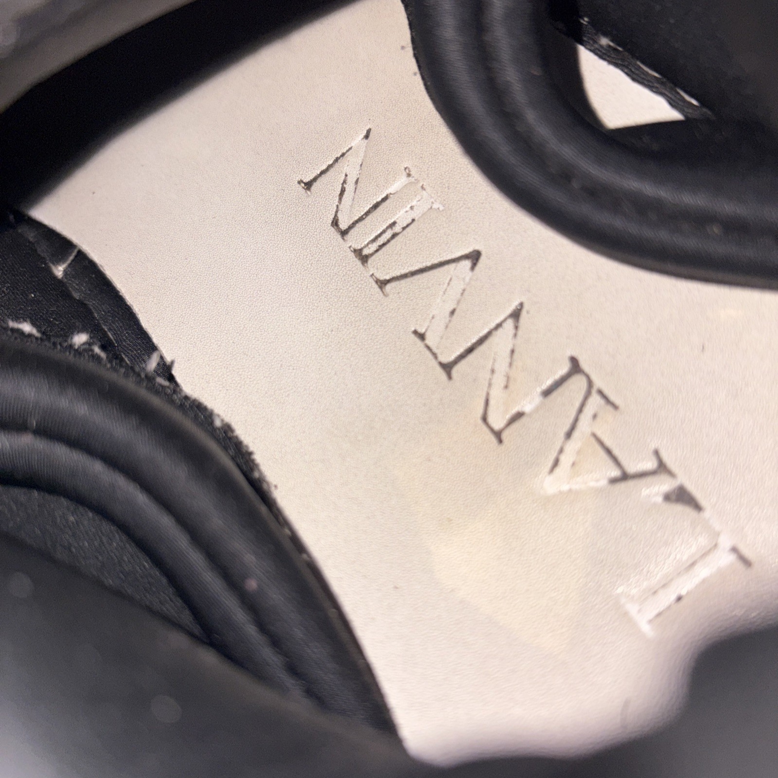 Lanvin Curb Sneakers 'Black Grey Reflective ’ Men US Size 10 (NO BOX)