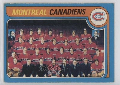 1979-80 O-Pee-Chee Montreal Canadiens Team #252 1e8j