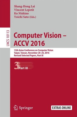 Shang-Hong Lai (u. a.) | Computer Vision - ACCV 2016 | Taschenbuch | Englisch
