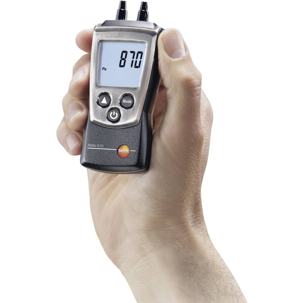 Testo 510 manomètre différentiel de poche compact pour pression gaz - 3