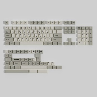 Retro Space Cadet Keycap Set Cherry Profile Dye-subbed PBT Keycaps 