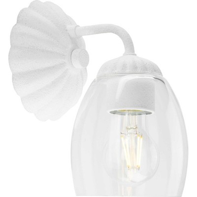Progress Lighting P300488 Quillan 9'' Tall Bathroom Sconce - White