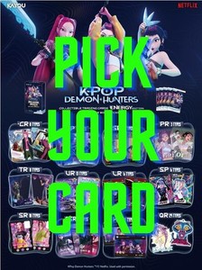 K-Pop Demon Hunter Cards | eBay