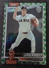 2026 Topps Landen Roupp #29 Spring Training Green Border /99